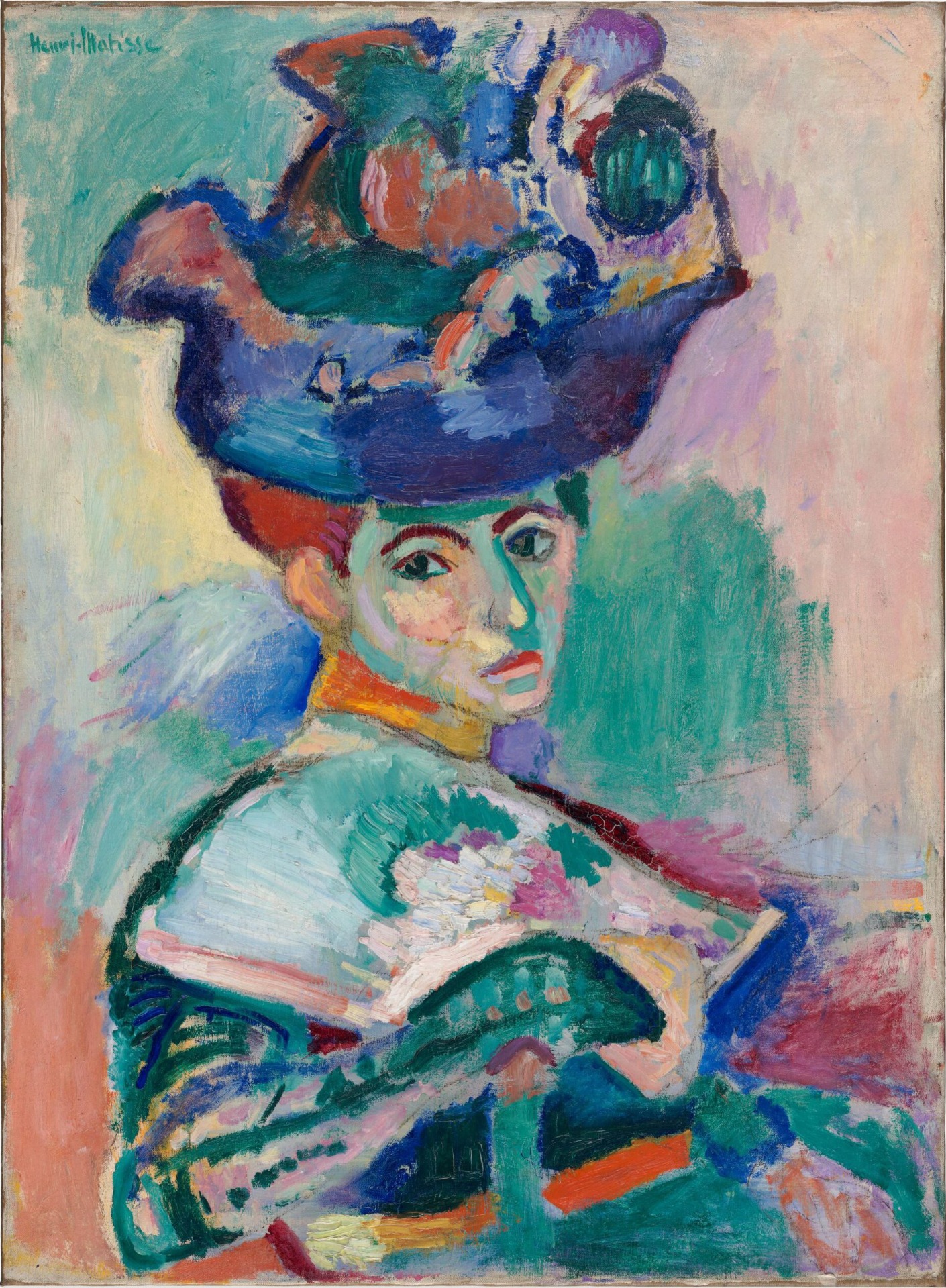 戴帽子的女人 Woman with a Hat, 1905