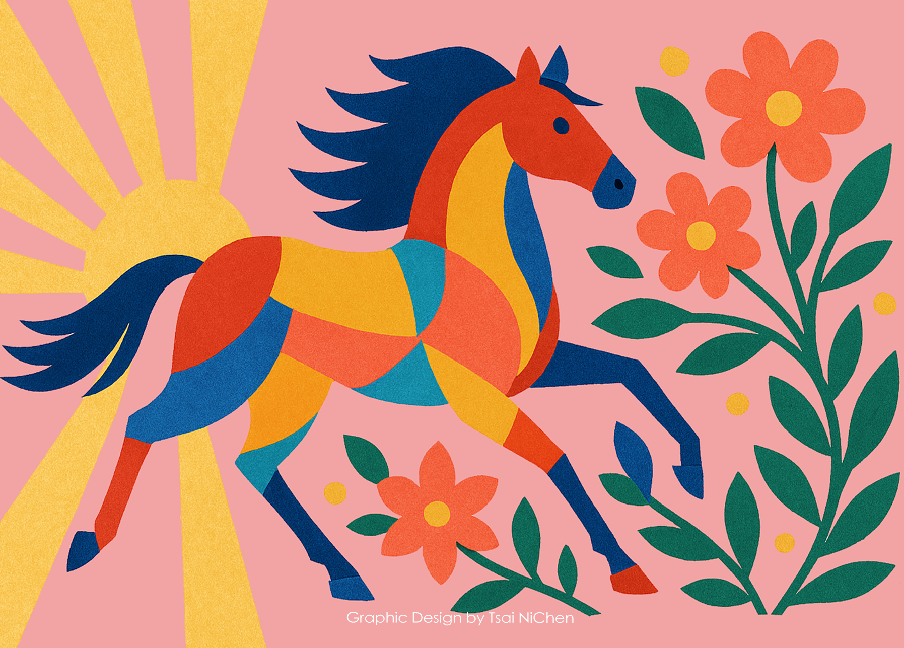 新春馬年1-藝術卡片-15x10