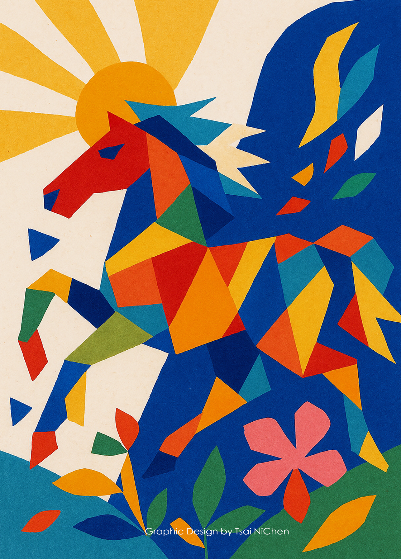 新春馬年3-藝術卡片-10x15