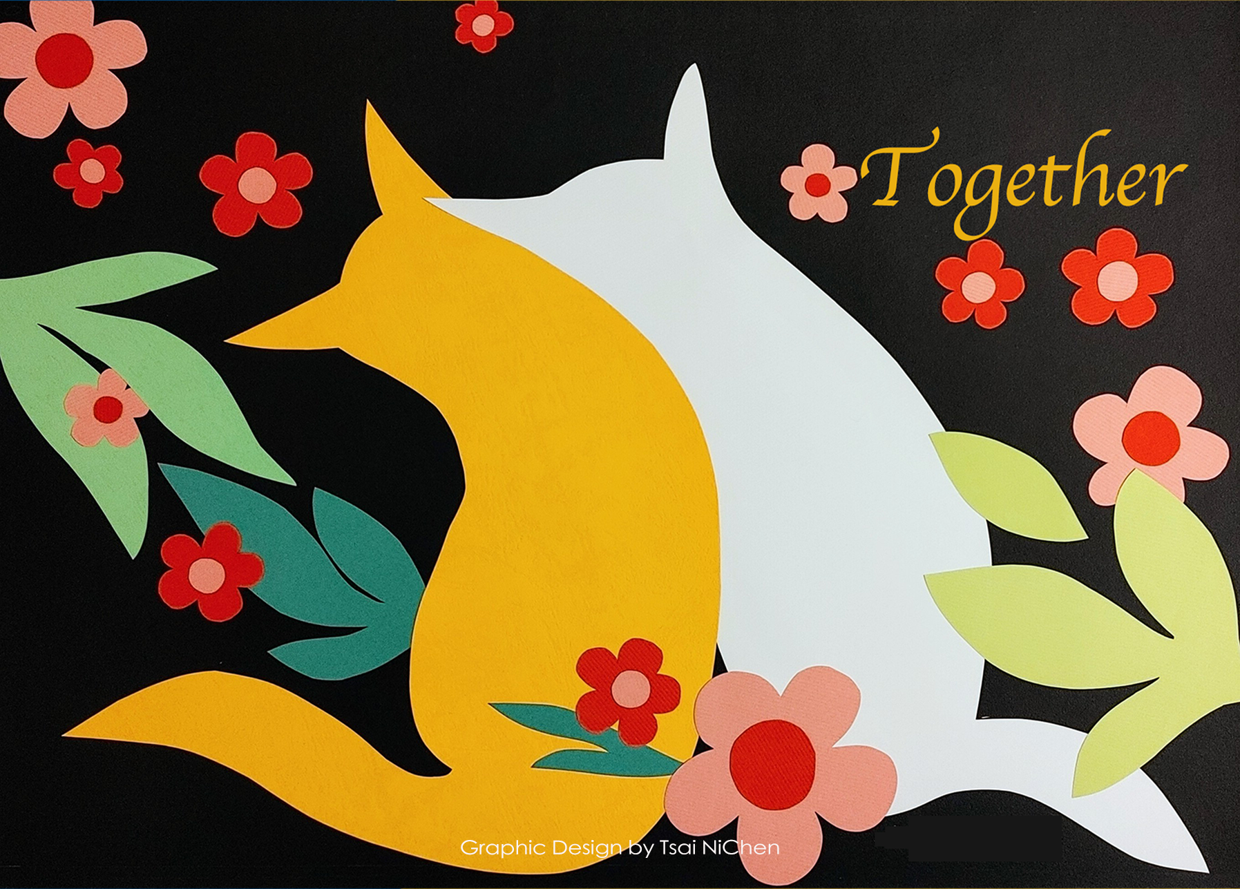 在一起-藝術卡片-15x10