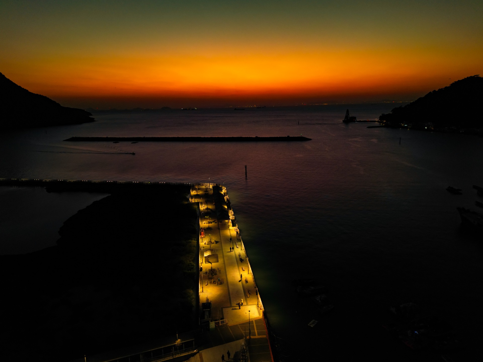 NO.13大澳日落2025/50x40/Henry Au